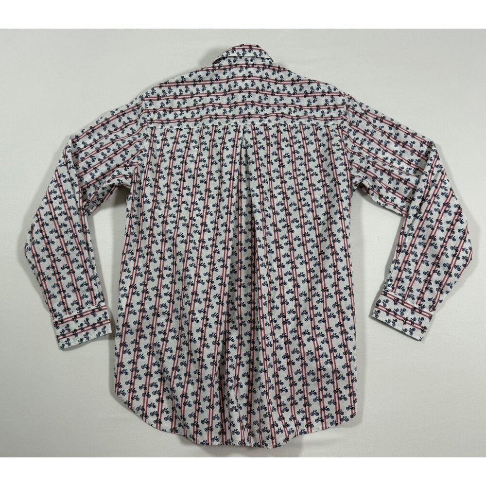 Grayson The Hero Bicycle Print Button Up Shirt Si… - image 4